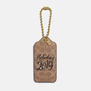 Coach Holiday Hangtag